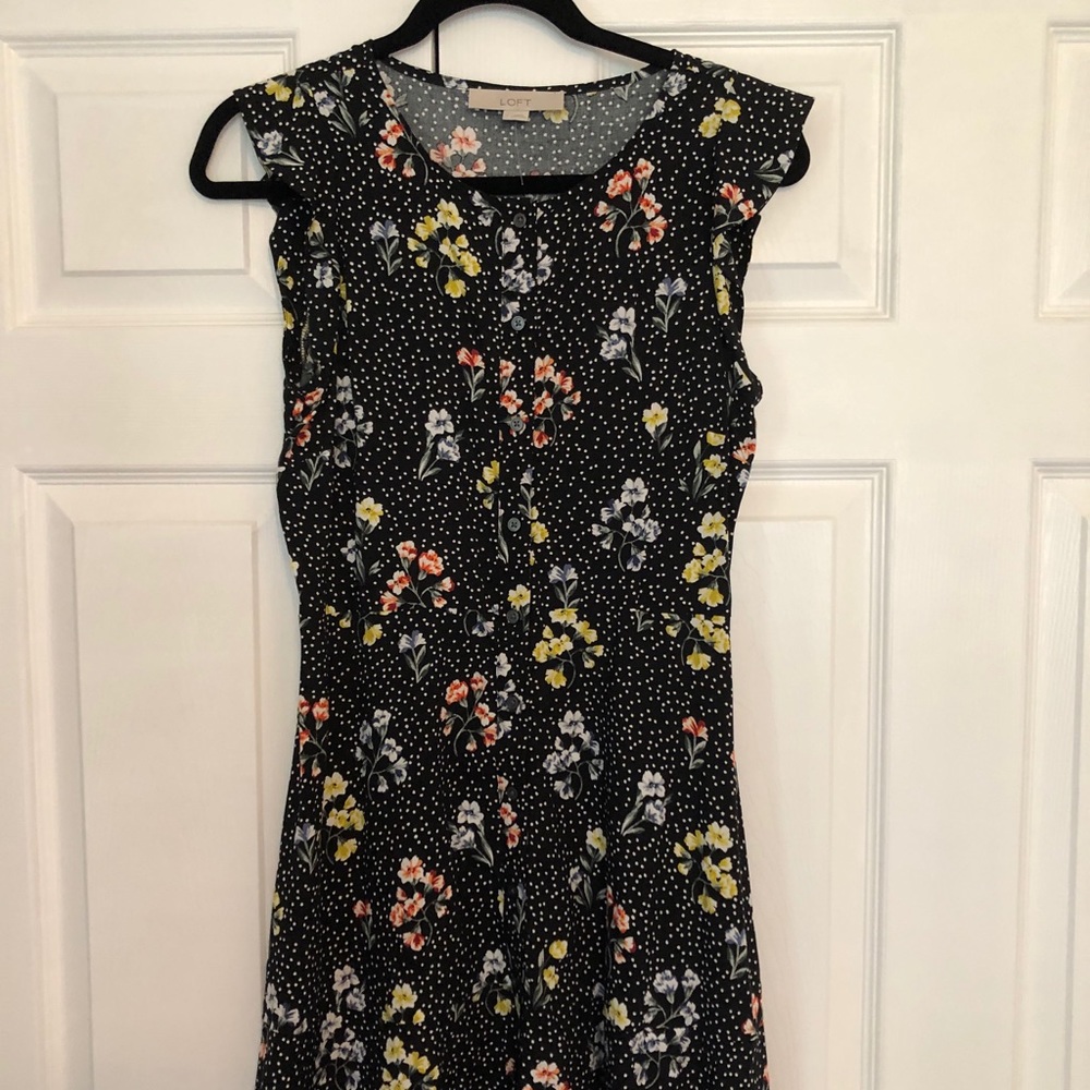 Floral Loft Dress - like new!